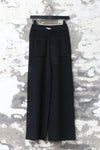 INTO THE EAST 25 Autumn/Winter Khaki Gray/Black Knitted Hollow Straight Pants ITE-E1DGSS021BL20PT-HEI Black (E1DGSS027CM20PT)